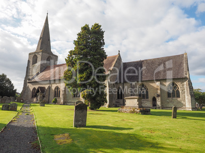 St Mary Magdalene church in Tanworth in Arden