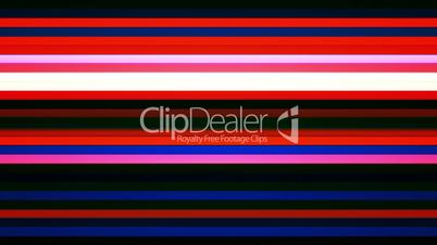 Broadcast Twinkling Horizontal Hi-Tech Bars, Multi Color, Abstract, Loopable, HD