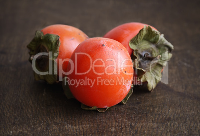 ripe persimmons