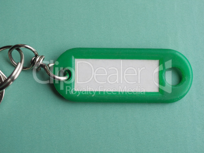 Green keyring