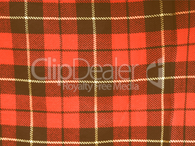 Retro looking Tartan picture