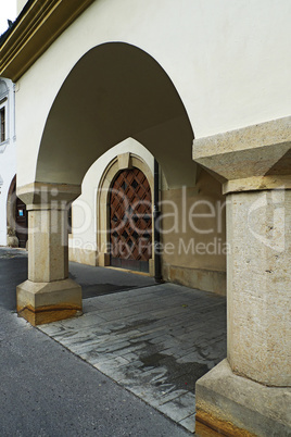 House in a medieval town