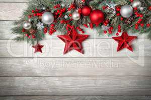 Modern wood background for Christmas