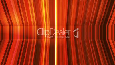 Broadcast Twinkling Vertical Bent Hi-Tech Strips, Red Orange, Abstract, Loopable, HD