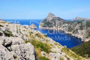 The Cape Formentor in Mallorca island, Spain