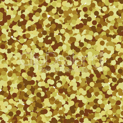 Golden confetti background