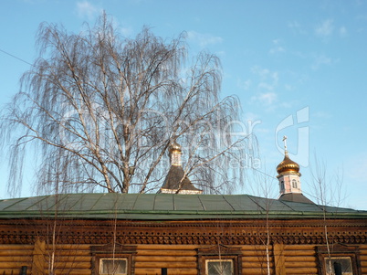 old wood temple bogorodskiy