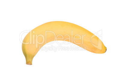 Yellow Banana Isolated