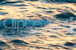 Blur ocean waves