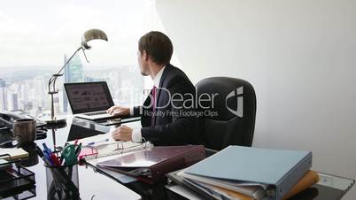 30 Portrait Of White Collar Worker Smiling In Office