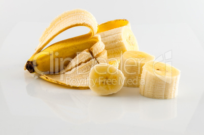 Banana and slices