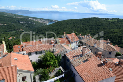 Altstadt von Labin, Kroatien