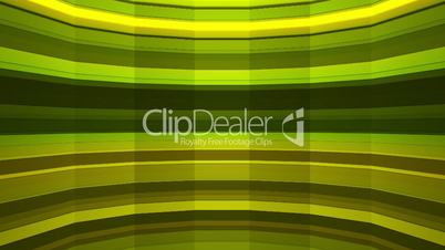 Broadcast Twinkling Horizontal Hi-Tech Bars Shaft, Green Yellow, Abstract, Loopable, HD