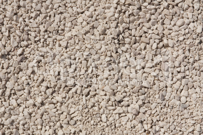 Fine and coarse gravel as background or texture