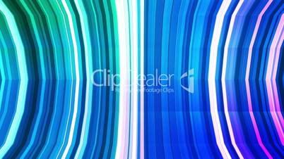 Broadcast Twinkling Vertical Bent Hi-Tech Strips, Blue Green Magenta, Abstract, Loopable, HD