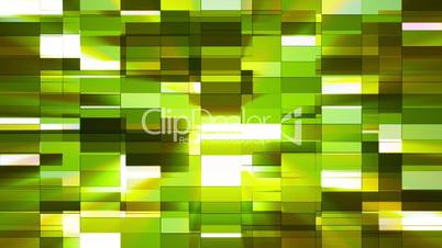 Twinkling Horizontal Small Squared Hi-Tech Bars, Green, Abstract, Loopable, HD