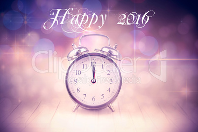 Composite image of new years greeting