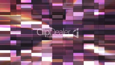 Twinkling Horizontal Small Squared Hi-Tech Bars, Purple Brown, Abstract, Loopable, HD