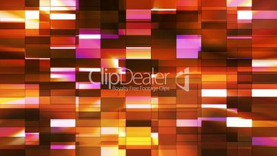 Twinkling Horizontal Small Squared Hi-Tech Bars, Red Golden Orange, Abstract, Loopable, HD