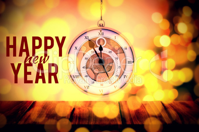 Composite image of new year graphic