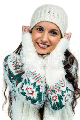 Smiling woman looking at camera Smiling woman looking at camera