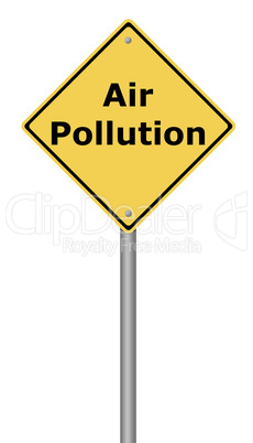 Warning Sign Air Pollution