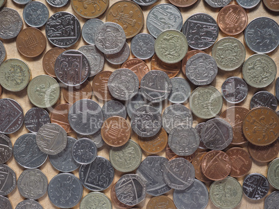 Pound coins