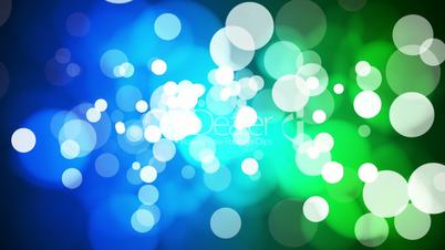 Broadcast Light Bokeh, Blue Green, Events, Loopable, HD