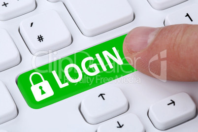 Login einloggen mit Passwort anmelden Registrierung online im In