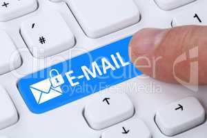 Verschlüsselte sichere E-Mail Email Mail senden im Internet