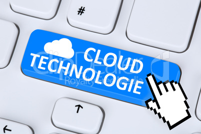 Cloud Computing Technologie Technology online digital im Interne