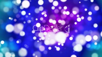 Broadcast Light Bokeh, Blue Purple, Events, Loopable, HD