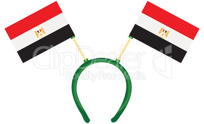 Headgear flag Egypt