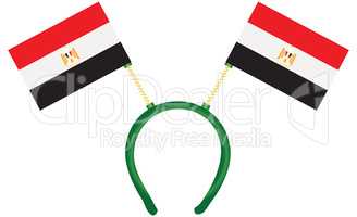 Headgear flag Egypt