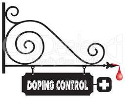 Street sign doping control
