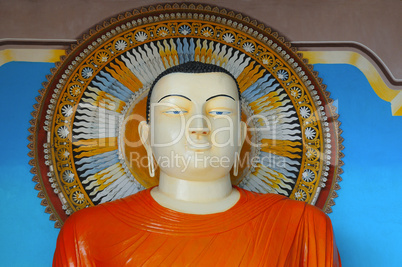 Buddha statue at the temple