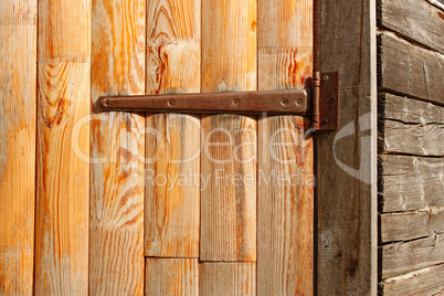 Door of the old barn