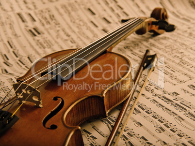 Rare old violin