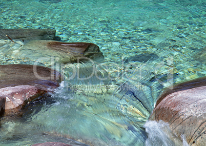 Streams of Mountains and Nature