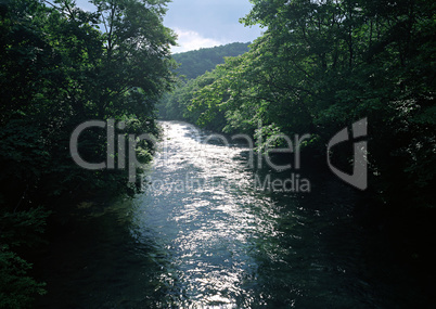 Streams of Mountains and Nature