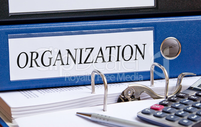 Organization Binder in the Office