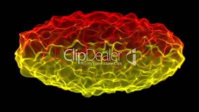 Broadcast Hi-Tech Electrical Field, Red Yellow, Industrial, Loopable, HD