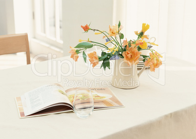 Lifestyle with Decorative Flowers