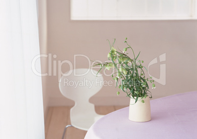 Lifestyle with Decorative Flowers