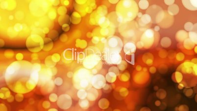 Broadcast Light Bokeh, Orange Golden, Events, Loopable, HD