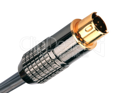 Male Plug Connector Isolated