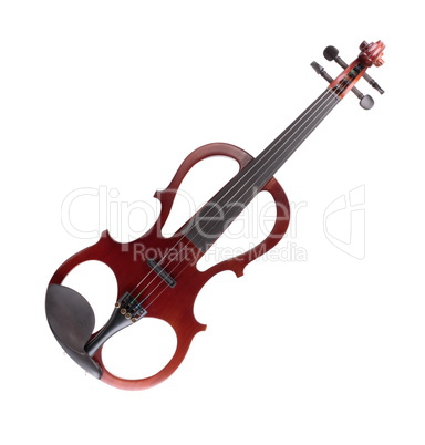 Electric Violin Isolated