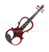 Electric Violin Isolated