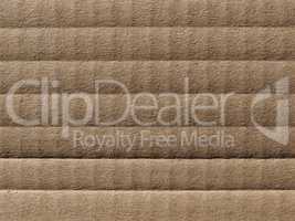 Brown corrugated cardboard background