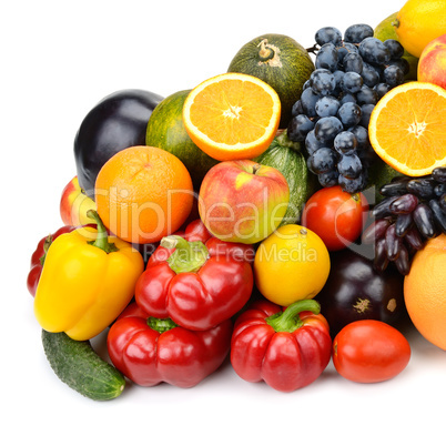 collection of fruits and vegetables